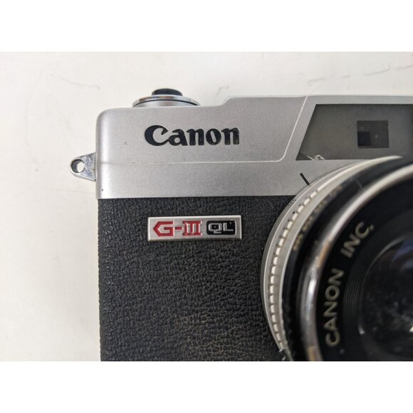 CANON Canonet QL17 GIII G3 35mm Film Rangefinder Camera Tawian - Picture 8 of 13